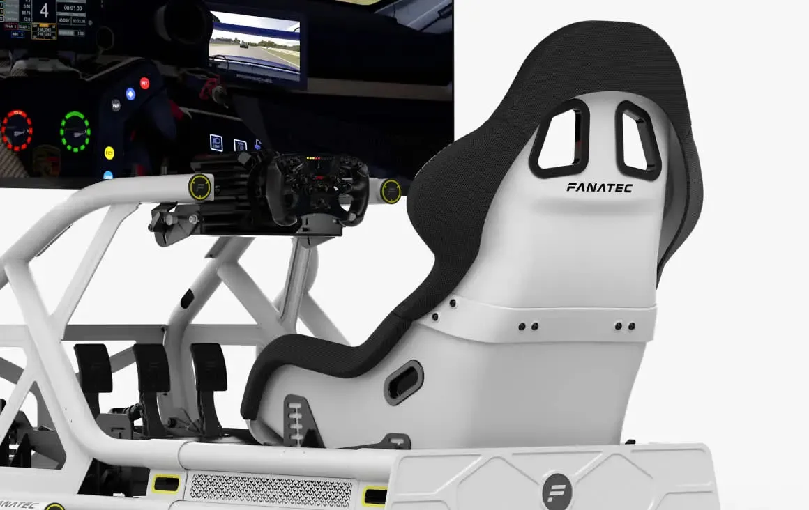 Fanatec GT Cockpit Seat (White) overview 1