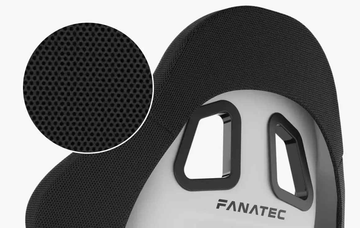 Fanatec GT Cockpit Seat (White) overview 2