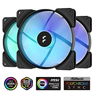 Fractal Design Aspect 12 Black 120mm RGB Cabinet Fan (Single Pack) overview 5