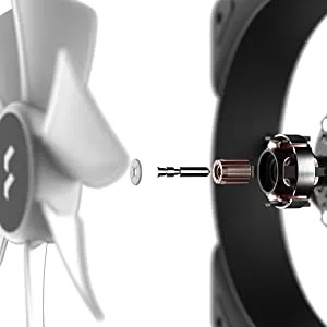 Fractal Design Aspect 12 Black 120mm RGB Cabinet Fan (Single Pack) overview 7