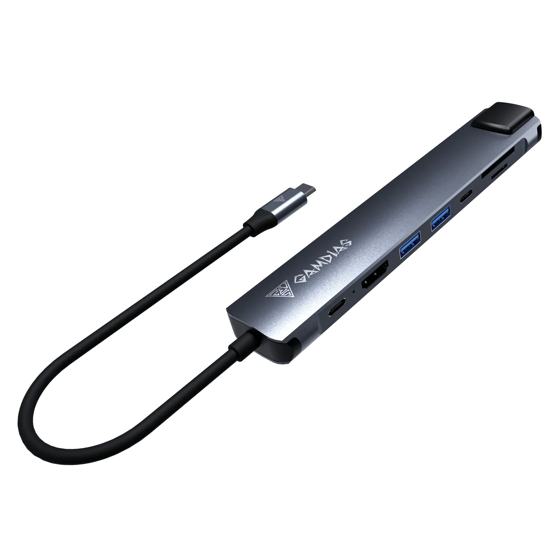 Gamdias MERCURY M1-800 8-IN-1 EXPANSION HUB