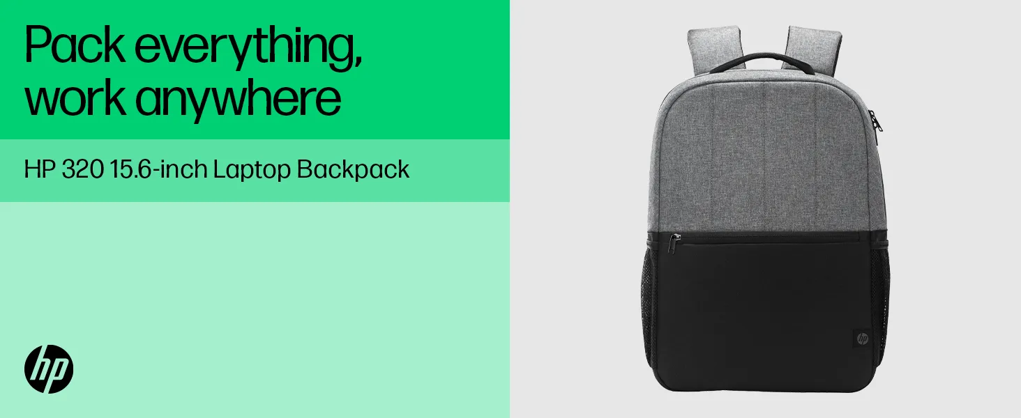 HP 320 15.6 Laptop Backpacks overview 1