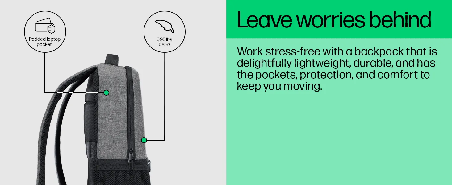 HP 320 15.6 Laptop Backpacks overview 6