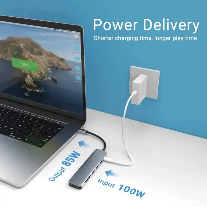 Hammok Sparkle 7-in-1 USB-C Hub overview 7