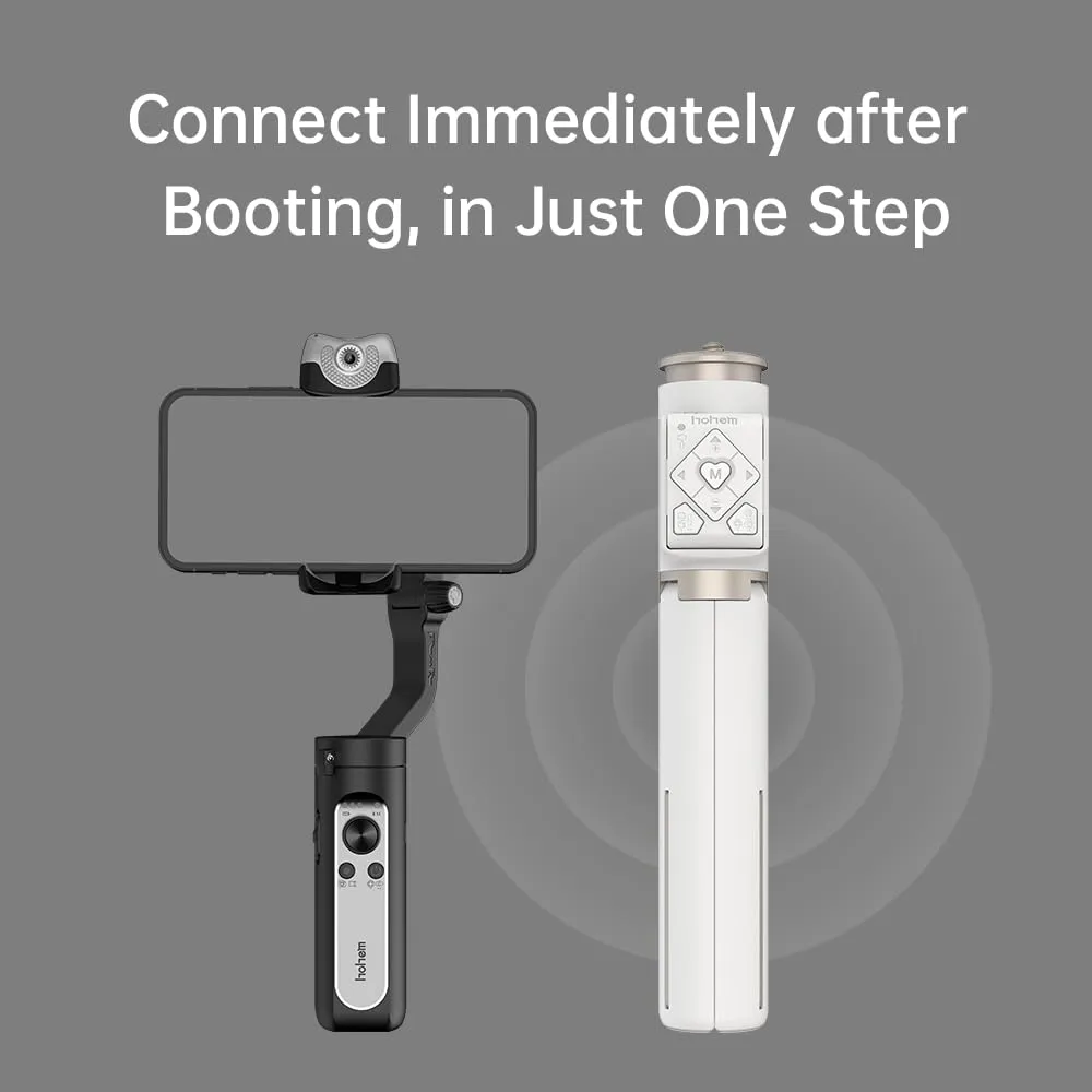 Hohem RS01 3 in 1 Selfie Stick Extendable Tripod Black overview 2