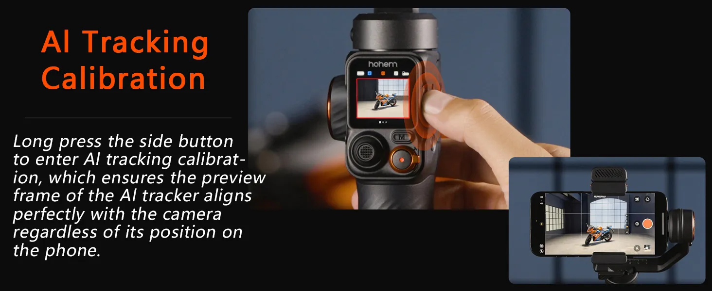 Hohem iSteady M7 AI Tracking Smartphone Gimbal Stabilizer overview 20