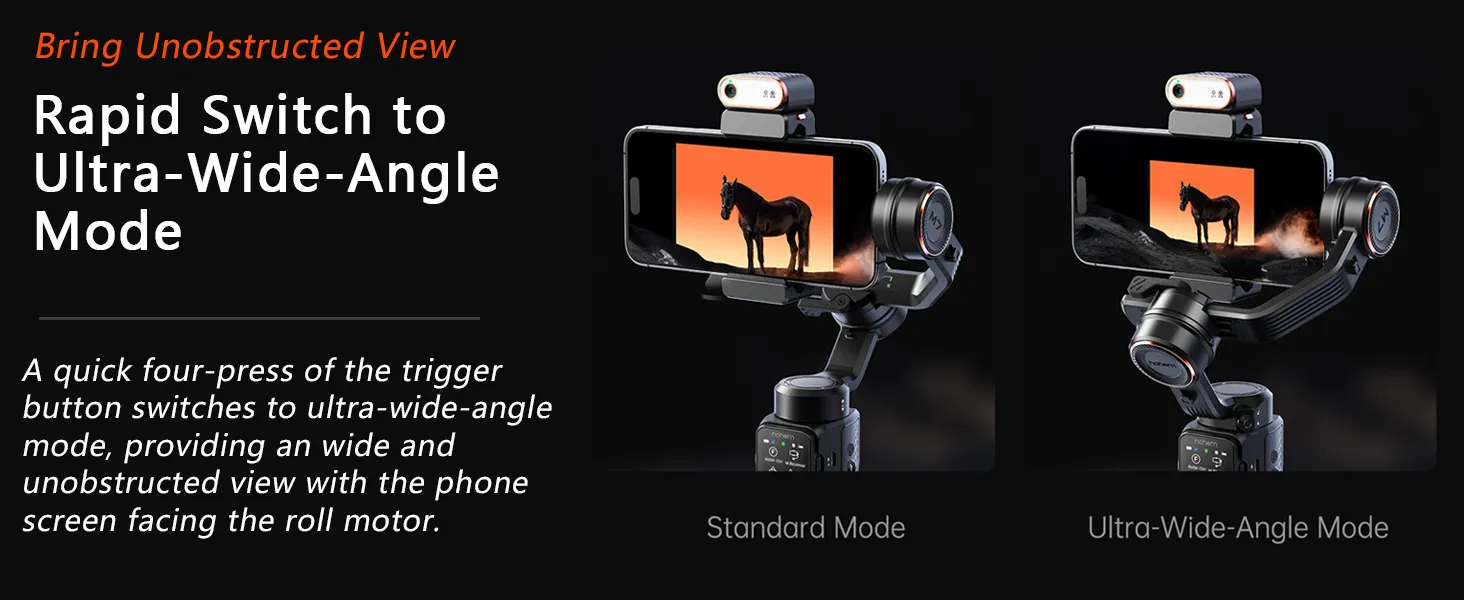 Hohem iSteady M7 AI Tracking Smartphone Gimbal Stabilizer overview 4
