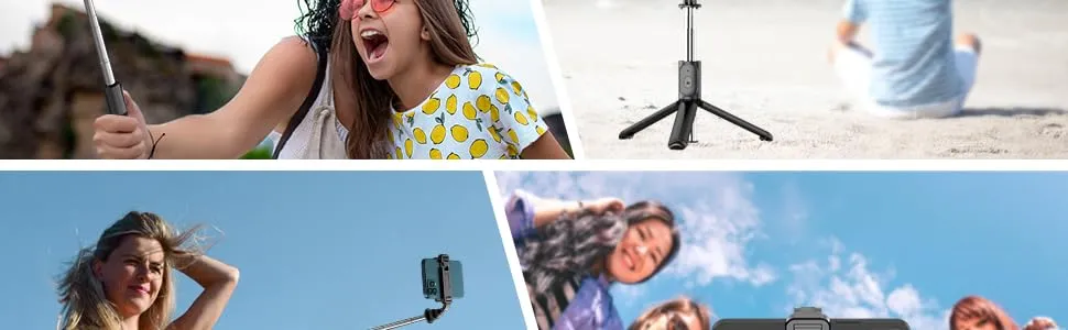 Hohem iSteady Q Multi-purpose Gimbal Stabilizer as a Selfie Stick and Tripod Black overview 8