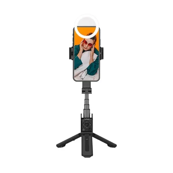 Hohem iSteady Q Multi-purpose Gimbal Stabilizer as a Selfie Stick and Tripod Black