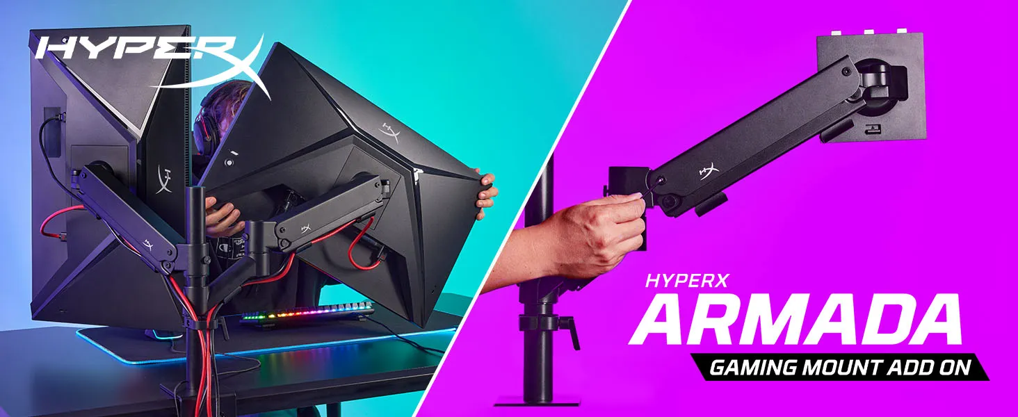 HyperX Armada - Addon Gaming Mount overview 1