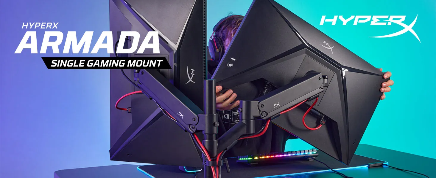 HyperX Armada Single Gaming Mount (66X81AA) overview 1
