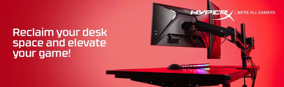 HyperX Armada Single Gaming Mount (66X81AA) overview 2