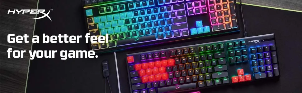 HyperX Rubber Keycaps - Gaming Accessory Kit (Blue) overview 1