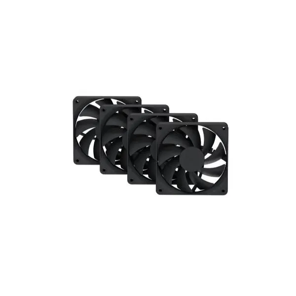 Hyte Flow FA12 120mm PC Case Fans 4-Pack Black
