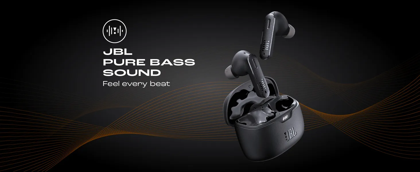 JBL Tune Beam, Blue overview 2
