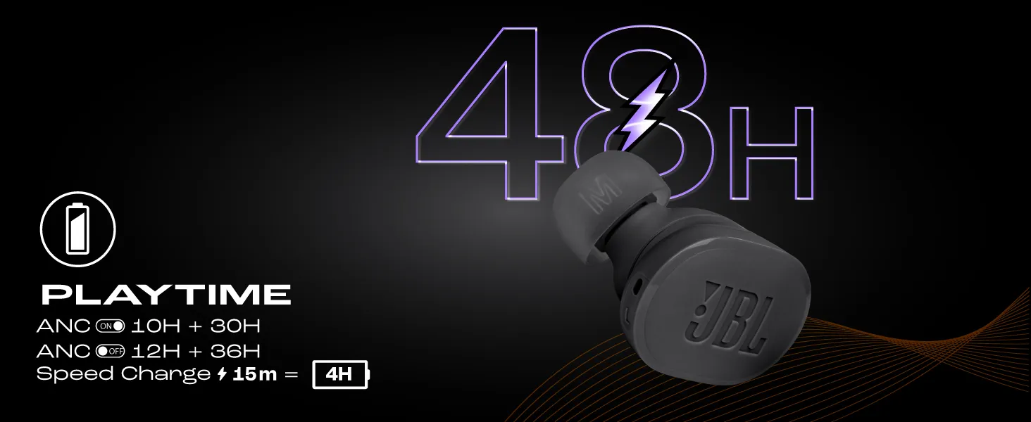 JBL Tune Buds, Blue overview 4