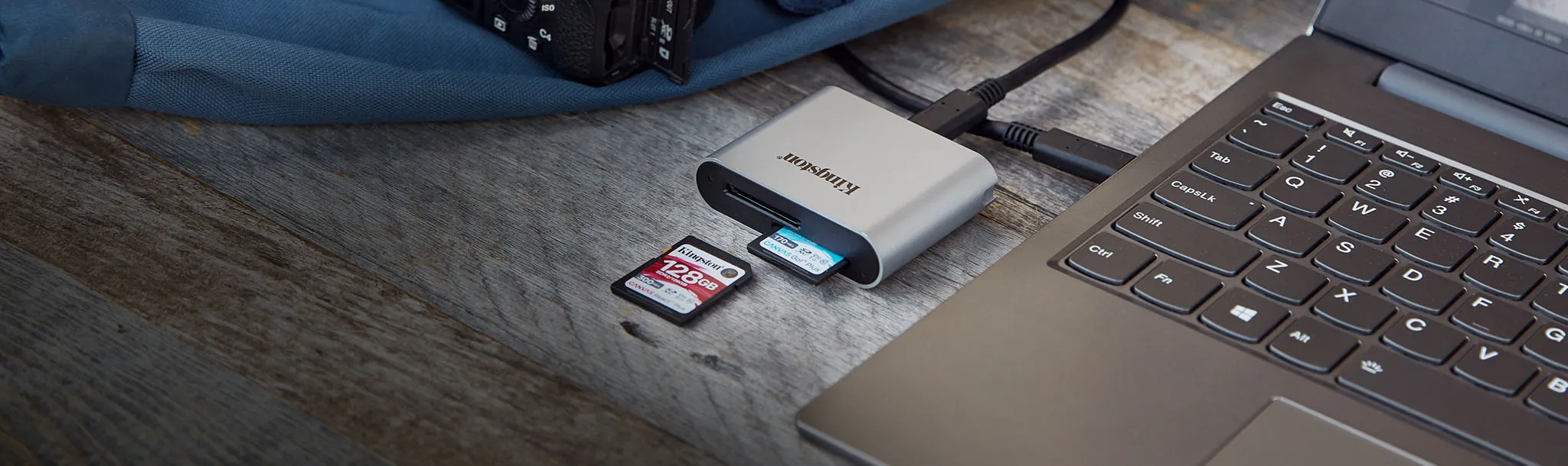 Kingston Workflow Station USB 3.2 Gen 2 Dock with USB Mini Hub overview 3