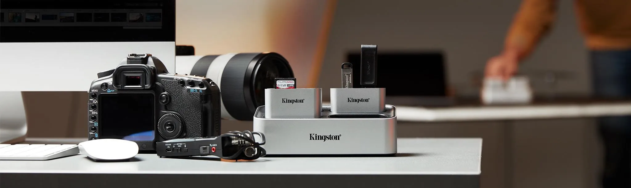 Kingston Workflow microSD Reader WFS-SDC USB3.2 overview 1