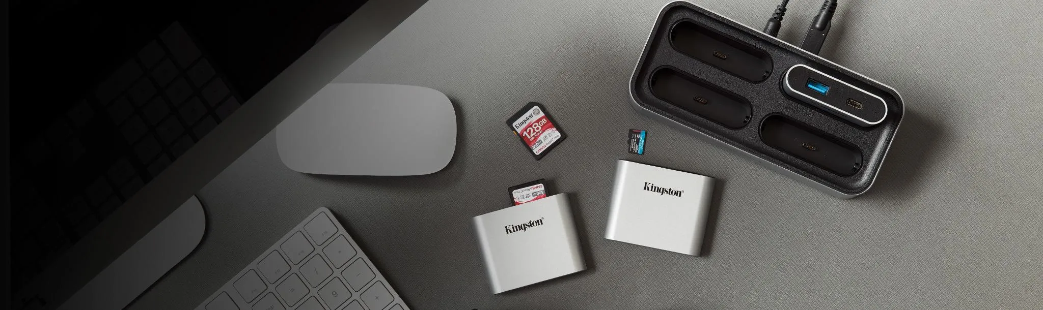 Kingston Workflow microSD Reader WFS-SDC USB3.2 overview 2