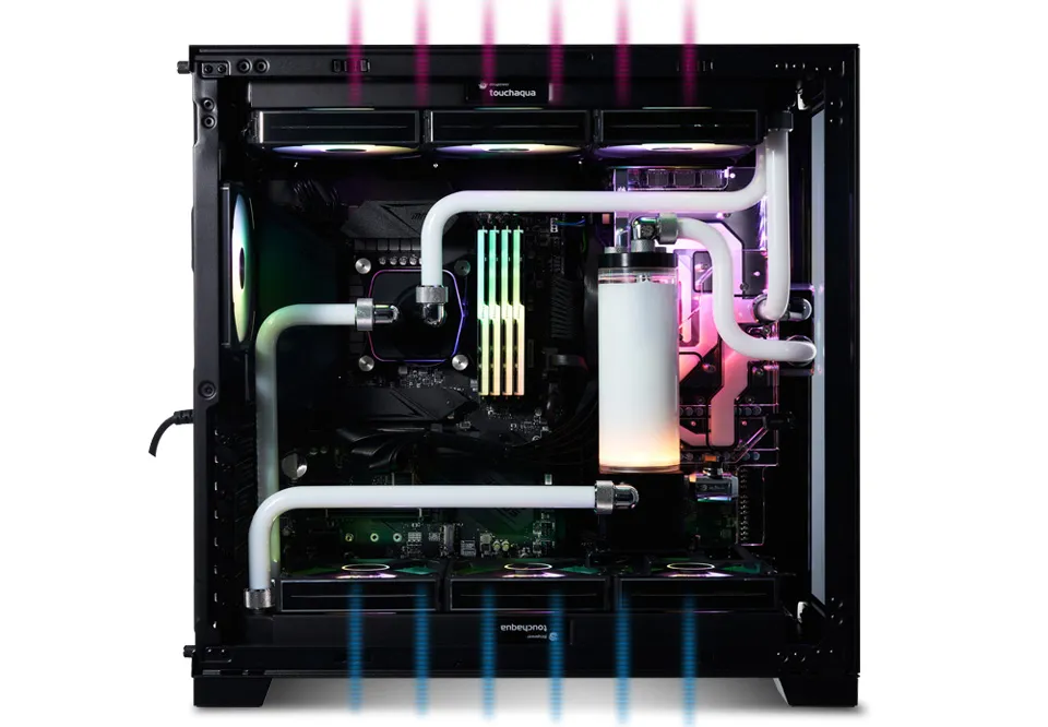 LIAN LI O11DE-2W Upright GPU Bracket Kit for O11 Dynamic Evo Cabinet (White) overview 3