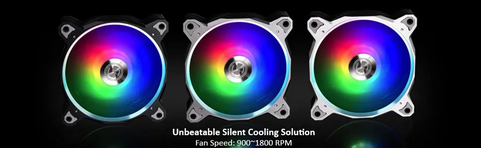 Lian Li Bora Digital Black 120mm ARGB Cabinet Fan (Triple Pack) overview 2