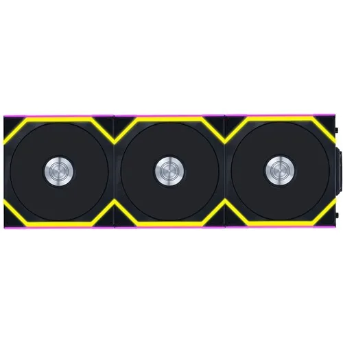 Lian Li UNI FAN SL Wireless 120mm ARGB Case Fan 3-Pack (Black)
