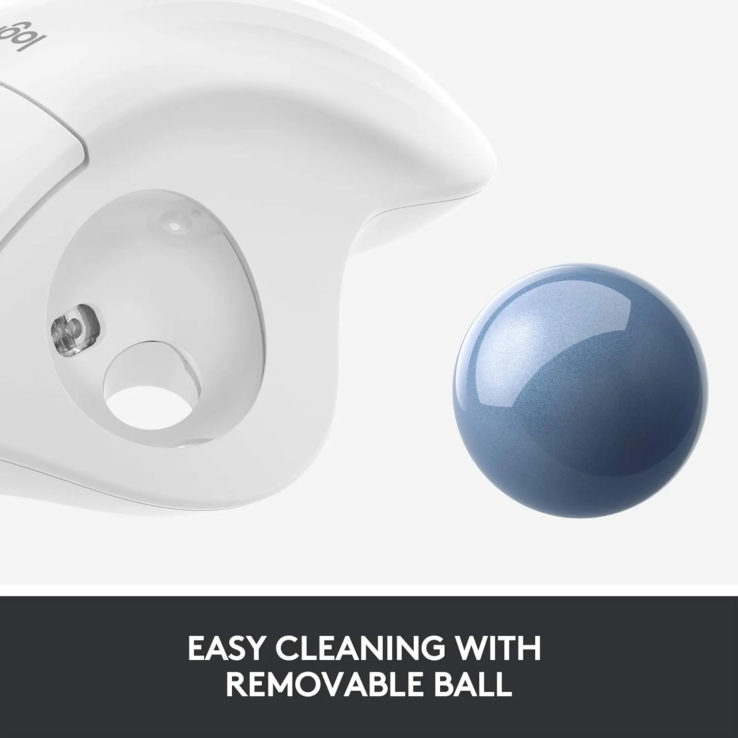Logitech ERGO M575 Wireless Trackball for Business (Off-White) overview 5
