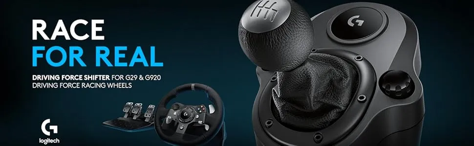 Logitech G Driving Force Shifter for G29, G920, G923 overview 1