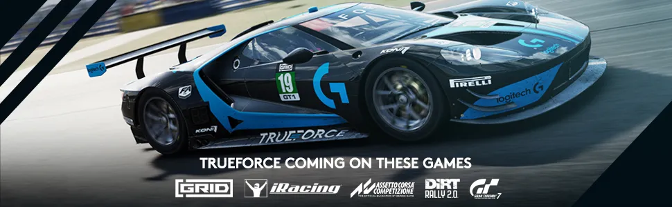 Logitech G923 TrueForce Racing Wheel overview 2