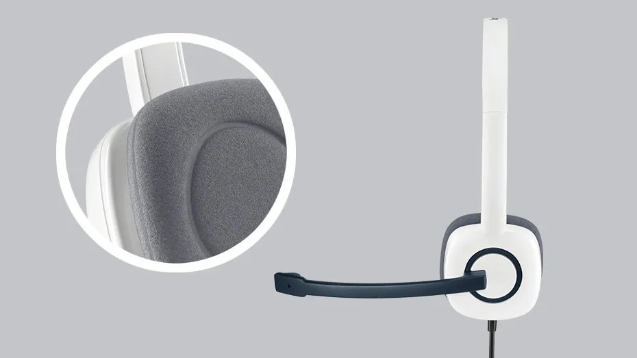 Logitech H150 White overview 4
