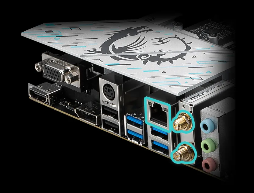 MSI B760M Gaming Wifi DDR5 Motherboard overview 10