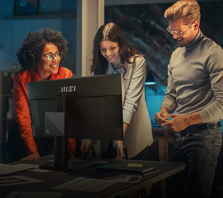 MSI PRO MP275QPG, 27-inch IPS 2560 x 1440 (QHD), 100Hz, HDMI, DP, 1ms, Black overview 5