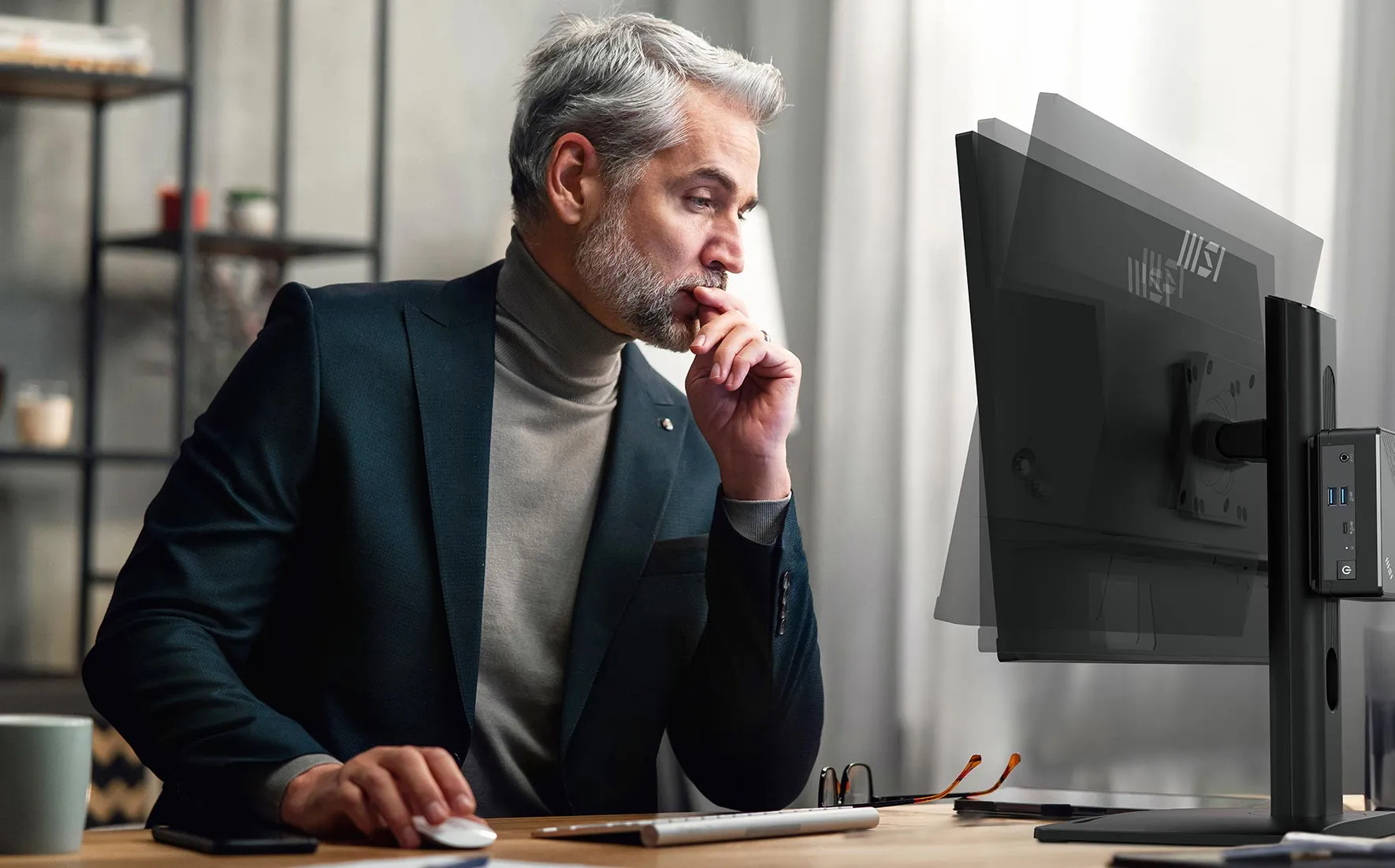MSI PRO MP275QPG, 27-inch IPS 2560 x 1440 (QHD), 100Hz, HDMI, DP, 1ms, Black overview 9