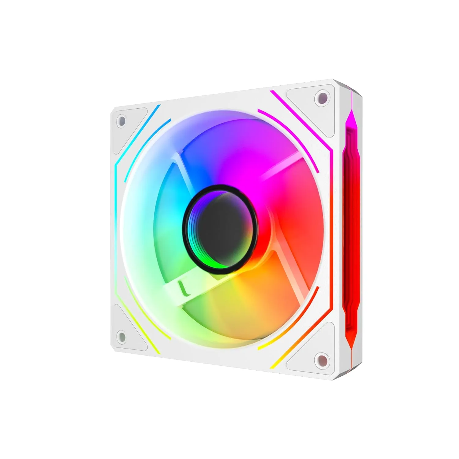 Metta Monk 120mm ARGB Case Fan White overview 1