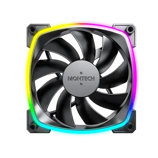Montech AX120 PWM ARGB Black Case Fan (Single)