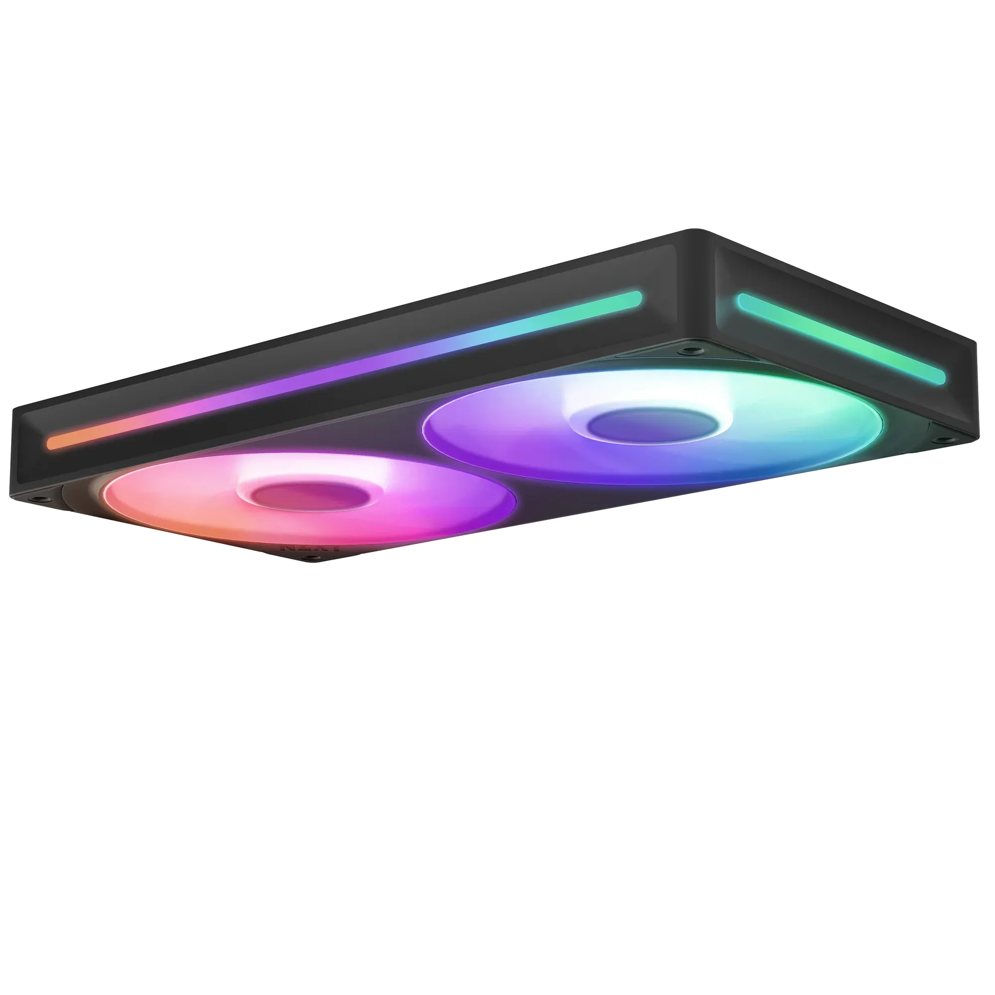 NZXT F240 RGB CORE RF-U24HF-B1 240mm RGB LED Single-Frame RGB Fan (Black) overview 3