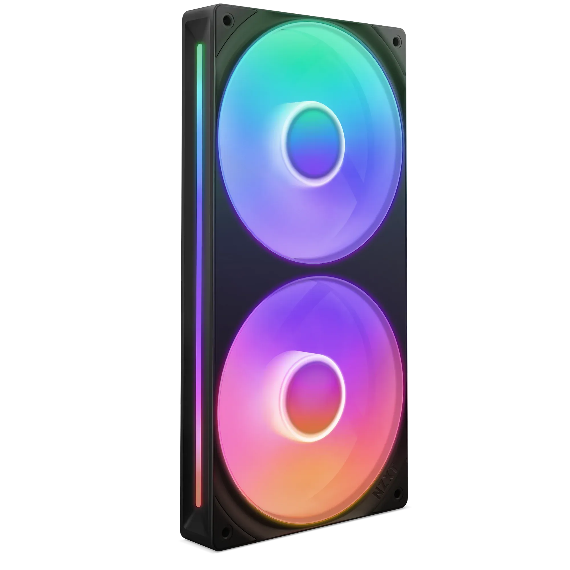 NZXT F240 RGB CORE RF-U24HF-B1 240mm RGB LED Single-Frame RGB Fan (Black) overview 6