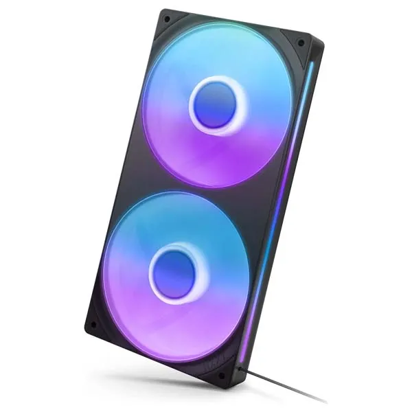 NZXT F240 RGB CORE RF-U24HF-B1 240mm RGB LED Single-Frame RGB Fan (Black)