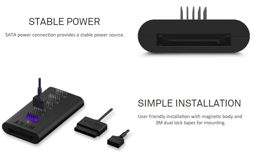 NZXT Internal USB Hub overview 4