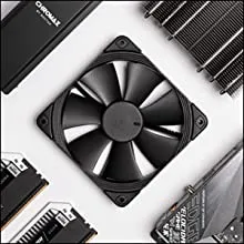 Noctua NF-F12 PWM Chromax Black Swap Cabinet Fan (Single Pack). overview 5