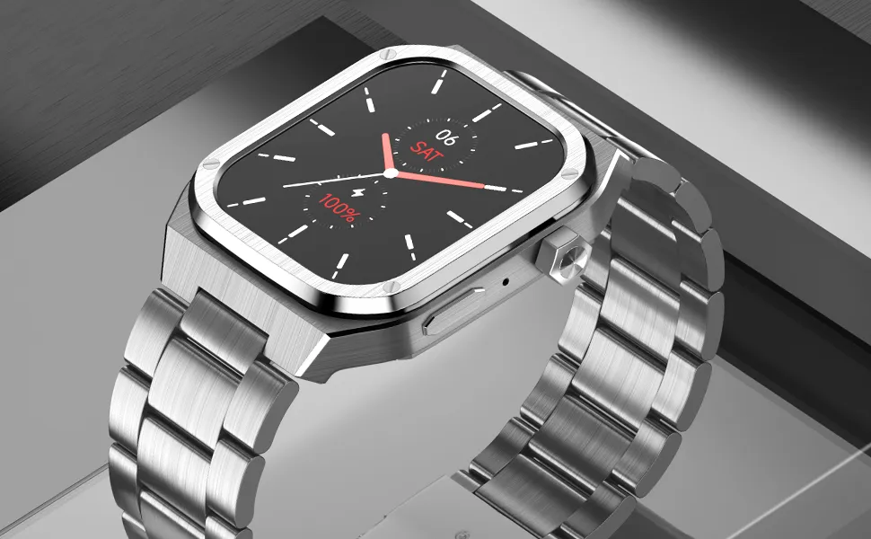 Noise ColorFit Chrome 1.85" AMOLED Smart Watch (Elite Midnight Gold) overview 5