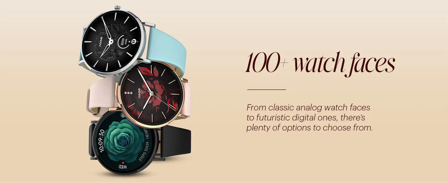 Noise Diva 2 Fashion Smart Watch for Women (Black Link) overview 7