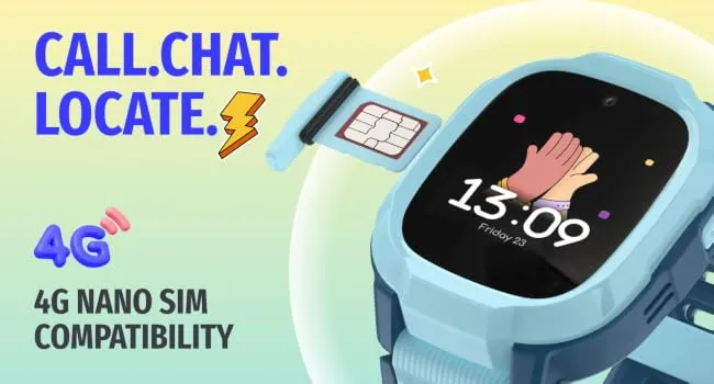 Noise Junior Explorer 2 Smart Watch for Kids (Frost Pop) overview 3