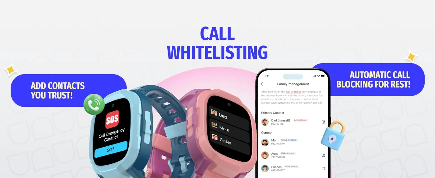Noise Junior Explorer 2 Smart Watch for Kids (Frost Pop) overview 6