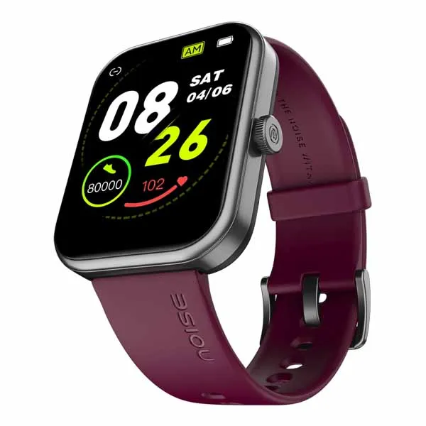 Noise Pulse 2 Max 1.85" Display Bluetooth Calling Smart Watch (Deep Wine)