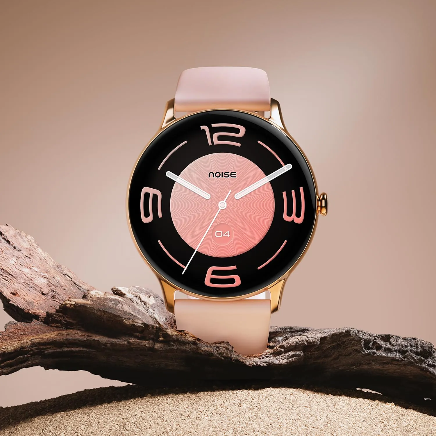 Noise Twist Go round dial Smart Watch (Rose Pink) overview 2