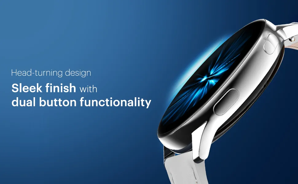 Noise Vortex Plus 1.46 AMOLED Display, AoD, BT Calling, Sleek Metal Finish, 7 Days Battery Life, All New OS with 100+ Watch Faces & Health Suite (Space Blue) overview 3