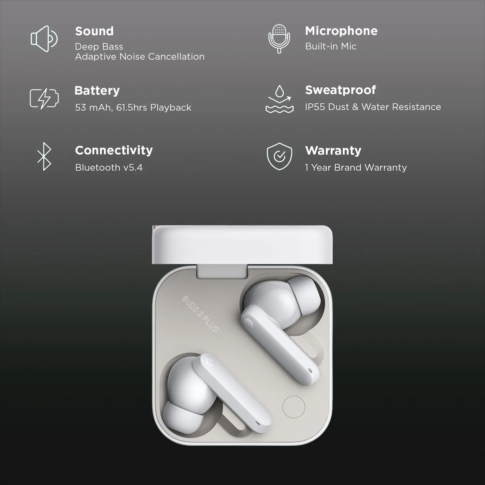 Nothing CMF Buds 2 Plus (Light Grey) overview 1