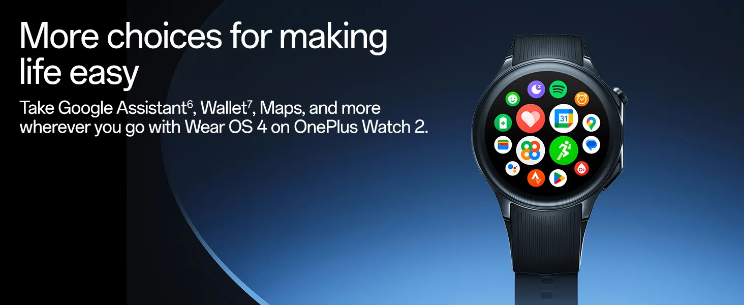 OnePlus Watch 2 (Black) overview 10
