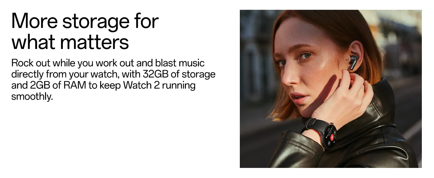 OnePlus Watch 2 (Black) overview 14